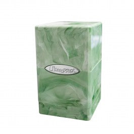 UP D-BOX SATIN TOWER MARBLE LIME GREEN/WHITE