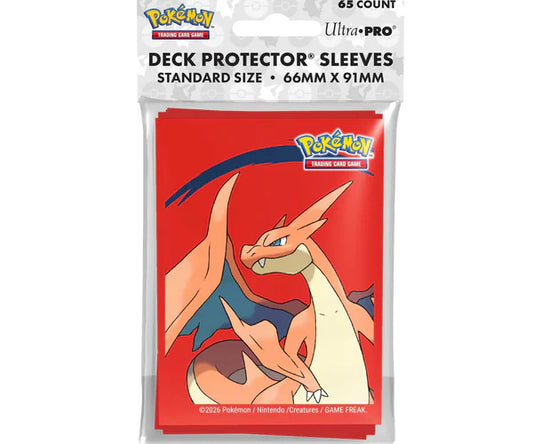 UP D-PRO POKEMON MEGA CHARIZARD Y SLEEVES 65CT