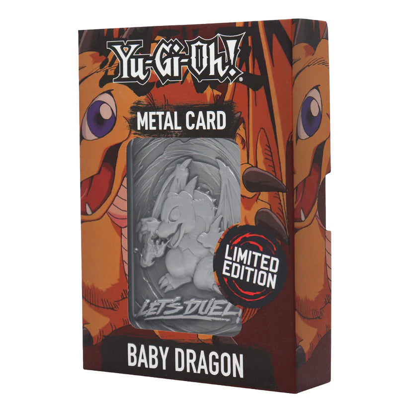 Yu-Gi-Oh! LIMITED EDITION BABY DRAGON METAL CARD