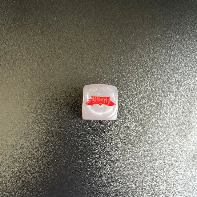 Yu-Gi-Oh! Judge Dice - Gray & Red