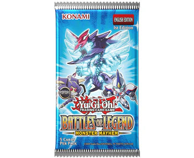 YGO BATTLES OF LEGEND MONSTER MAYHEM BOOSTER PACK
