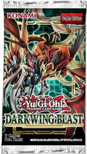 YGO DARKWING BLAST BOOSTER PACK