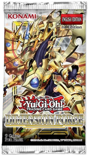 YGO DIMENSION FORCE BOOSTER PACK