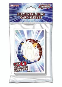 YGO ELEMENTAL HERO CARD SLEEVES 50CT