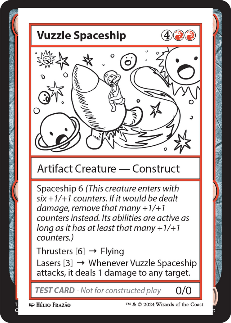 Vuzzle Spaceship (MB2PC-332) - Mystery Booster 2
