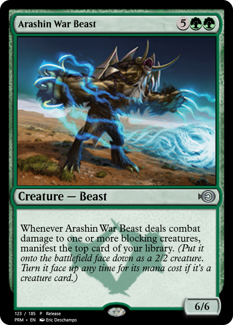 Arashin War Beast (PRM-55741) - Magic Online Promos Foil