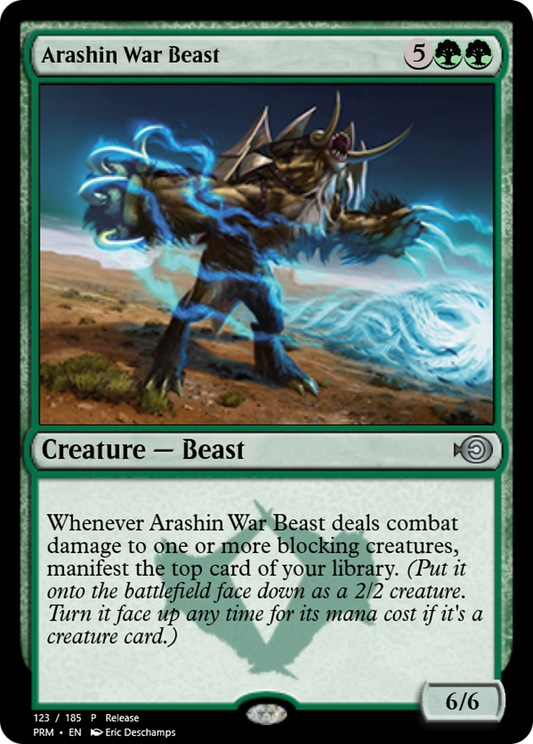 Arashin War Beast (PRM-55741) - Magic Online Promos Foil