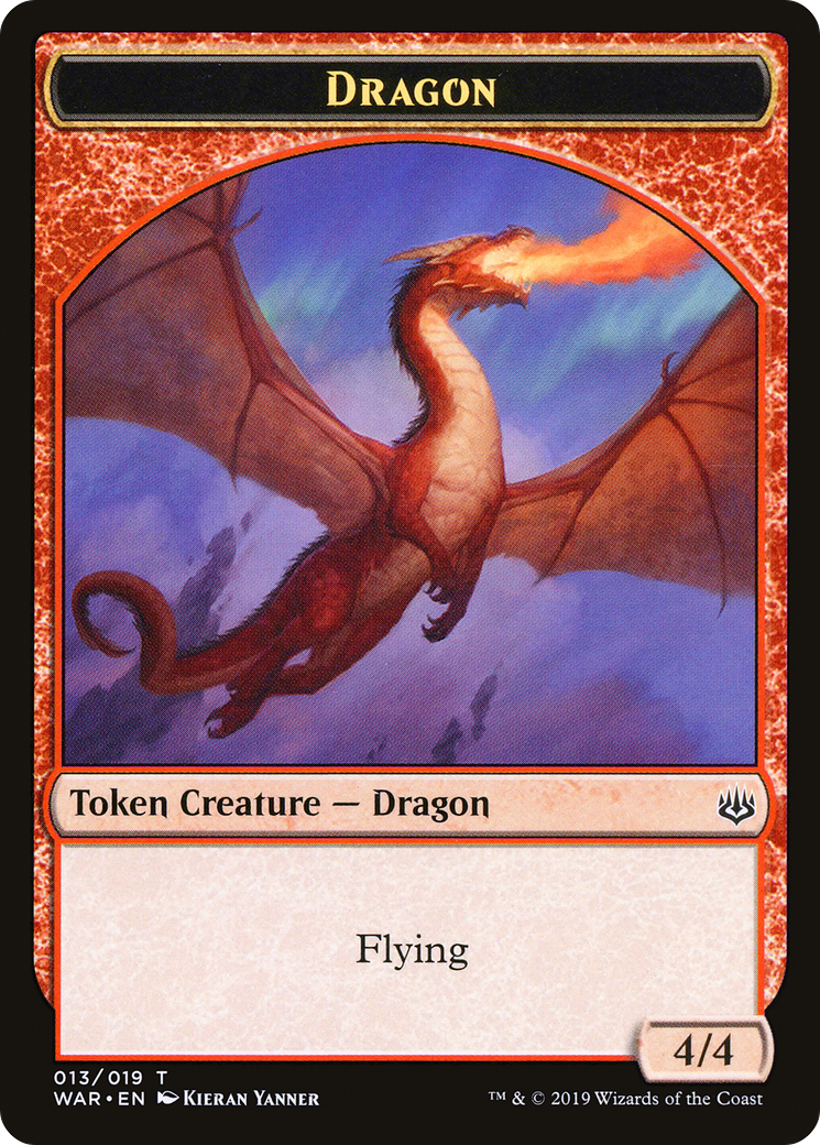 Dragon (WAR-013) - War of the Spark Tokens