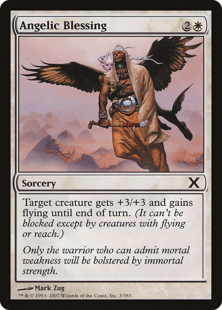 Angelic Blessing (10E-003) - Tenth Edition