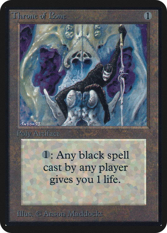 Throne of Bone (LEA-273) - Limited Edition Alpha