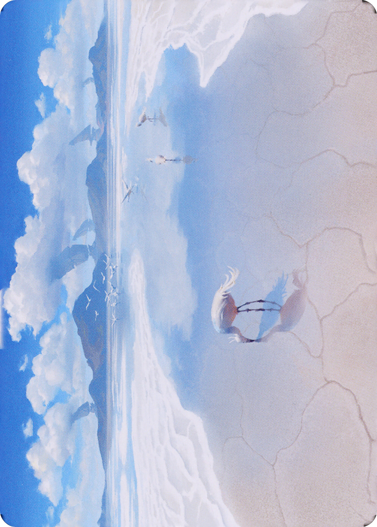 Adarkar Wastes // Adarkar Wastes (ADMU-059) - Dominaria United Art Series (Borderless) Foil