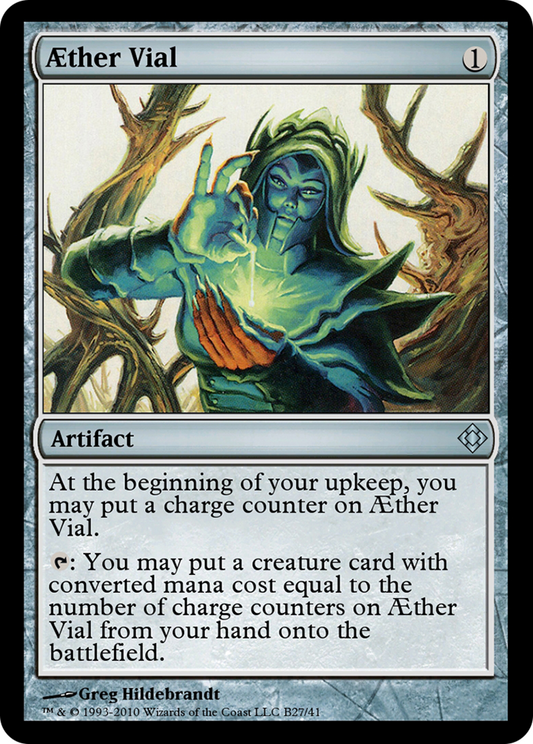 Aether Vial (TD0-B27) - Magic Online Theme Decks