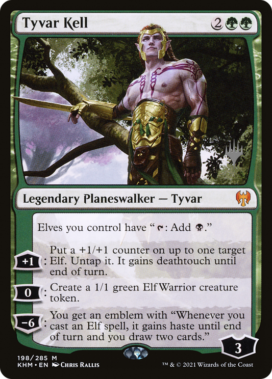 Tyvar Kell (PPKHM-198P) - Kaldheim Promos Foil