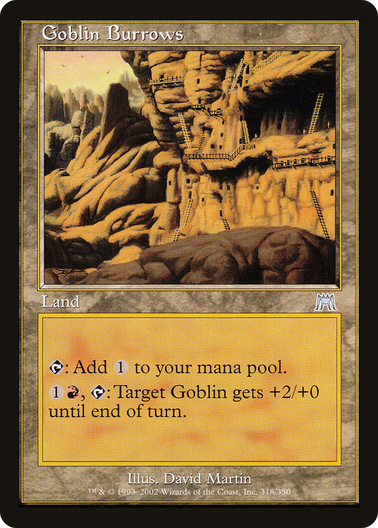 Goblin Burrows (ONS-318) - Onslaught