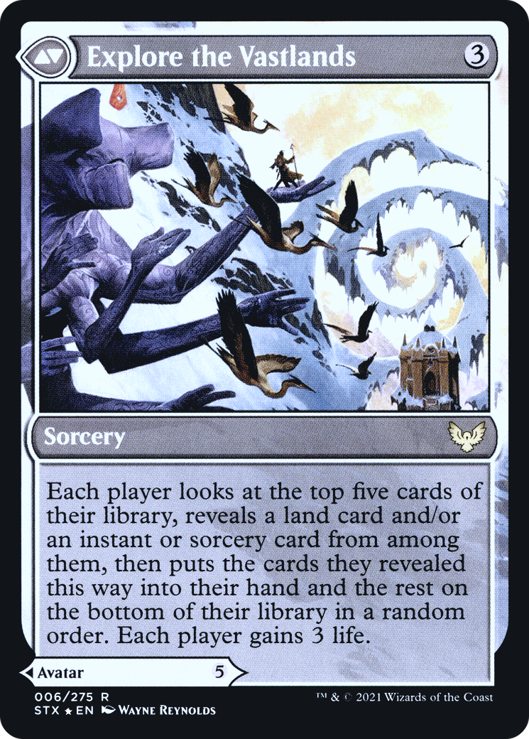 Wandering Archaic // Explore the Vastlands (PRE-06S) - Strixhaven: School of Mages Promos Foil