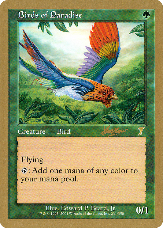 Birds of Paradise (WCD-SHH231) - World Championship Decks 2002
