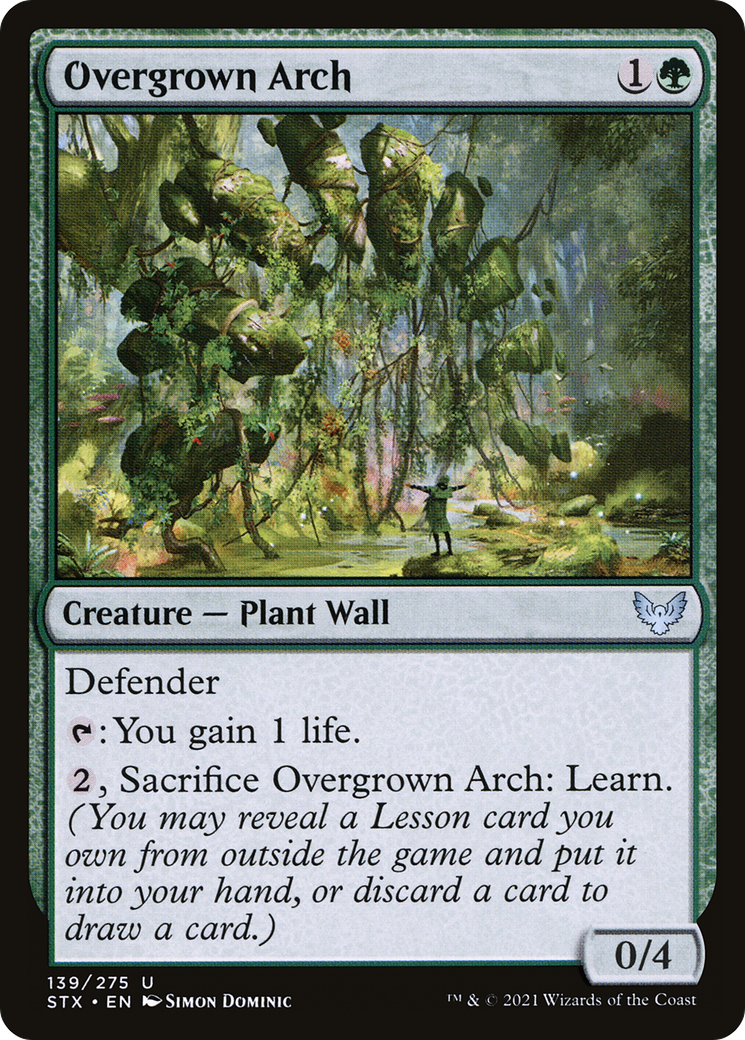 Overgrown Arch (STX-139) - Strixhaven: School of Mages