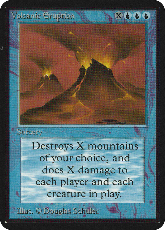 Volcanic Eruption (LEA-088) - Limited Edition Alpha