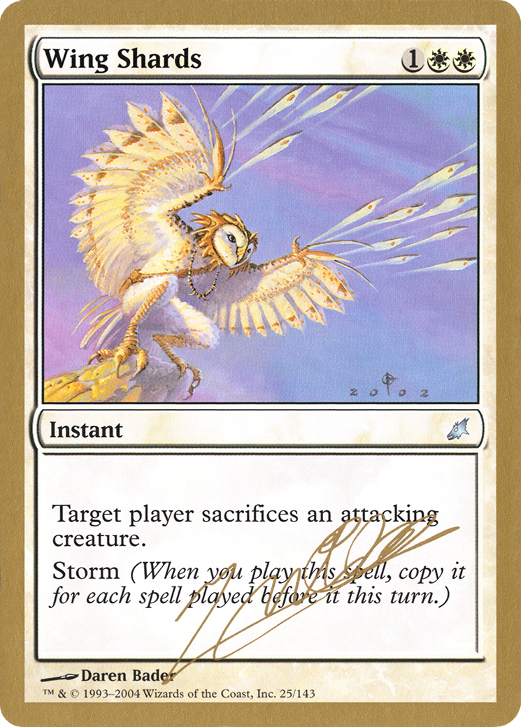 Wing Shards (WCD-JN25) - World Championship Decks 2004