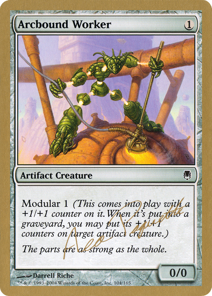 Arcbound Worker (WCD-AP104A) - World Championship Decks 2004