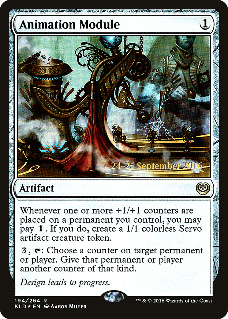 Animation Module (PRE-194S) - Kaladesh Promos Foil