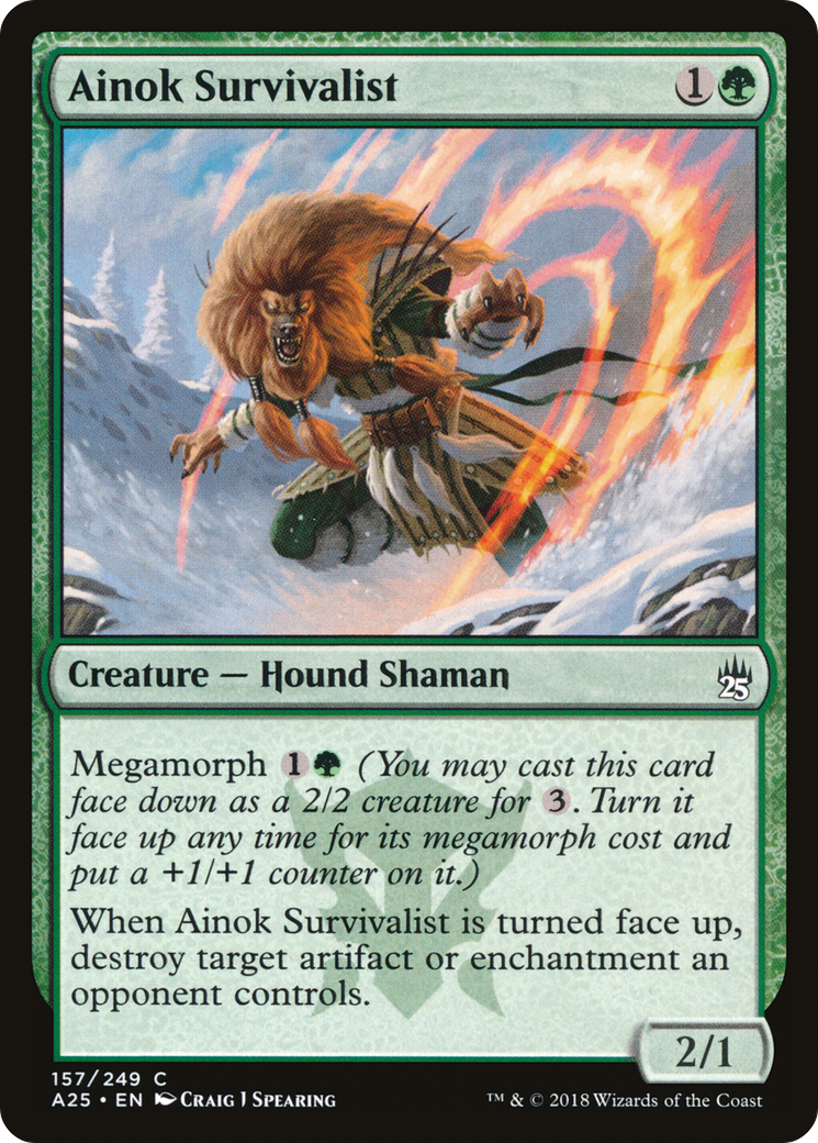 Ainok Survivalist (A25-157) - Masters 25 Foil