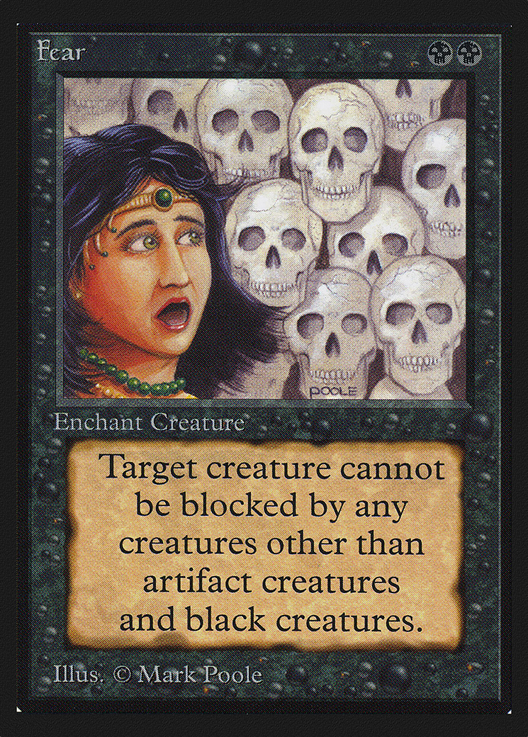 Fear (IED-109) - Intl. Collectors' Edition