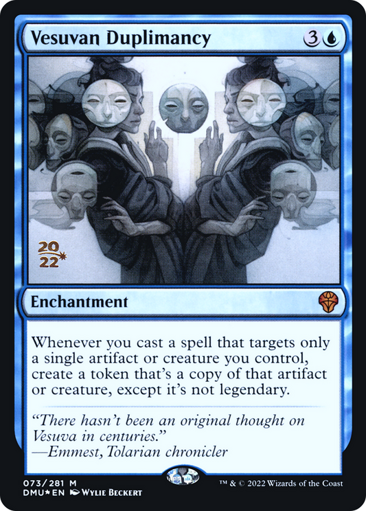 Vesuvan Duplimancy (PRE-73S) - Dominaria United Promos Foil