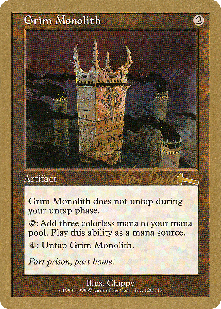 Grim Monolith (WCD-KB126) - World Championship Decks 1999