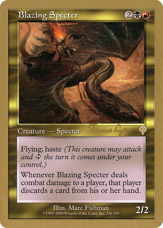 Blazing Specter (WCD-TVDL236) - World Championship Decks 2001