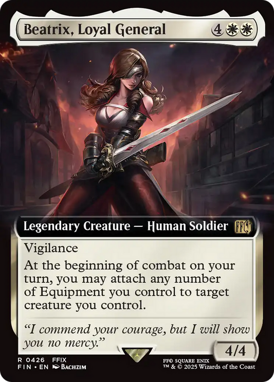 Beatrix, Loyal General (Extended Art) (FIN-426) - FINAL FANTASY