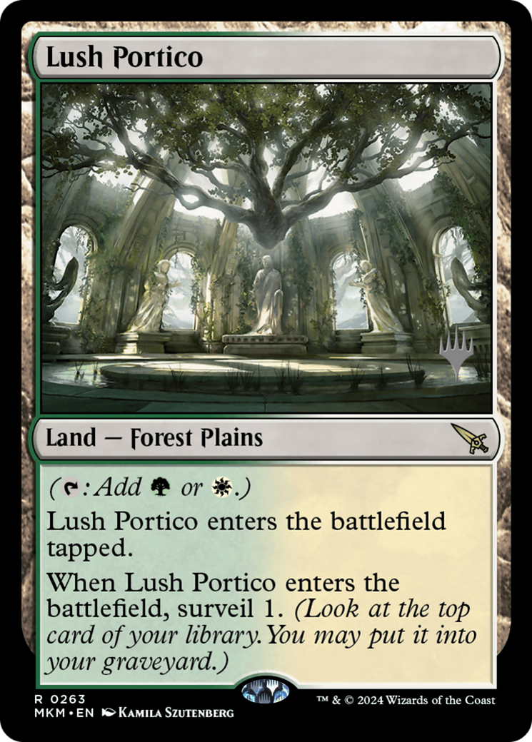 Lush Portico (PPMKM-263P) - Murders at Karlov Manor Promos Foil