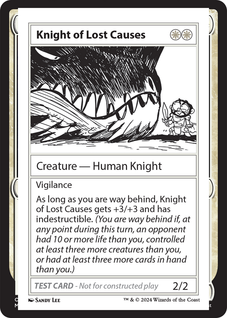 Knight of Lost Causes (MB2PC-282) - Mystery Booster 2