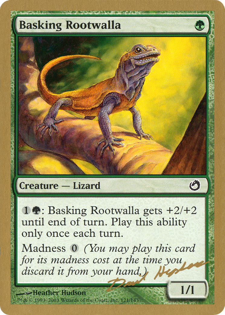 Basking Rootwalla (WCD-DH121) - World Championship Decks 2003