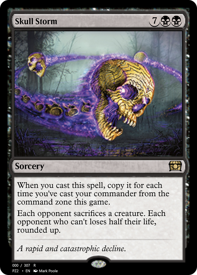Skull Storm (PZ2-70713) - Treasure Chest Foil