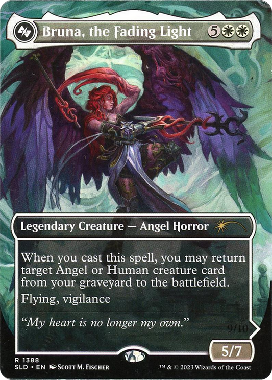 Bruna, the Fading Light (SLD-1388) - Secret Lair Drop (Borderless)