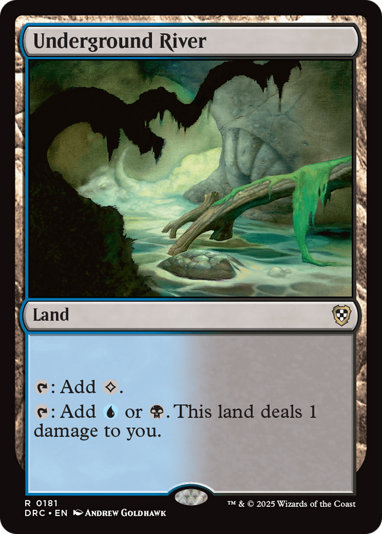 Underground River (DRC-181) - Commander: Aetherdrift Foil