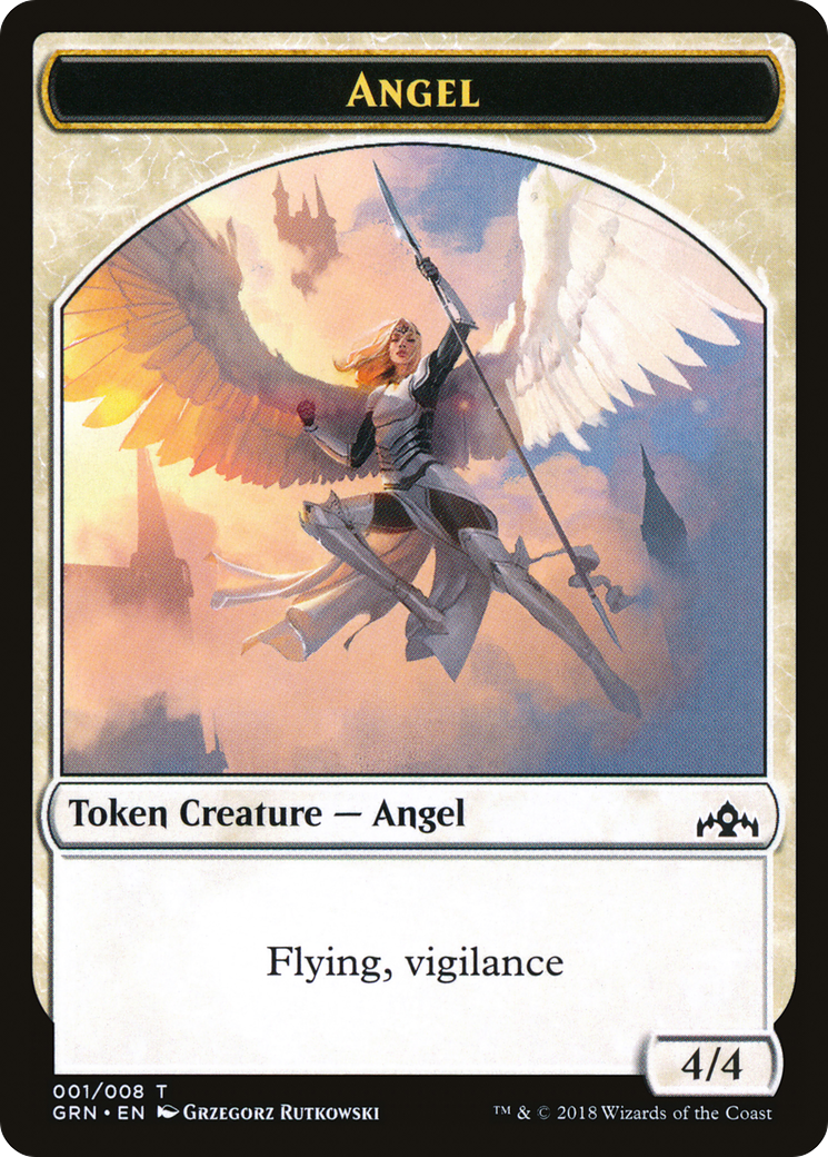 Angel (GRN-001) - Guilds of Ravnica Tokens