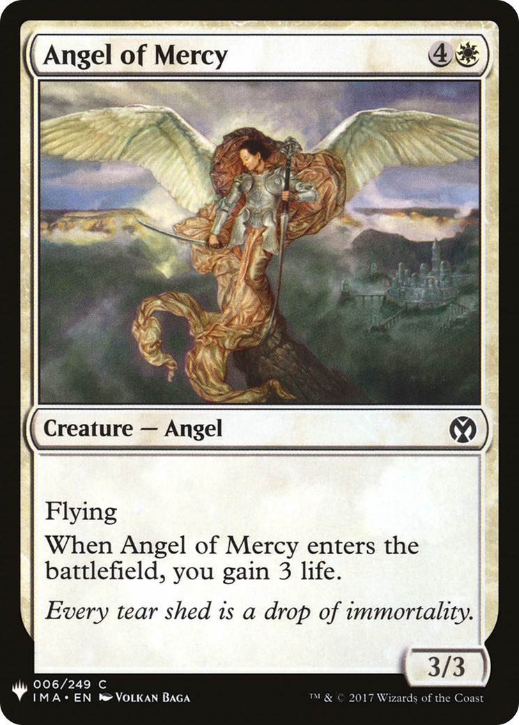 Angel of Mercy (LIST-IMA-6) - The List