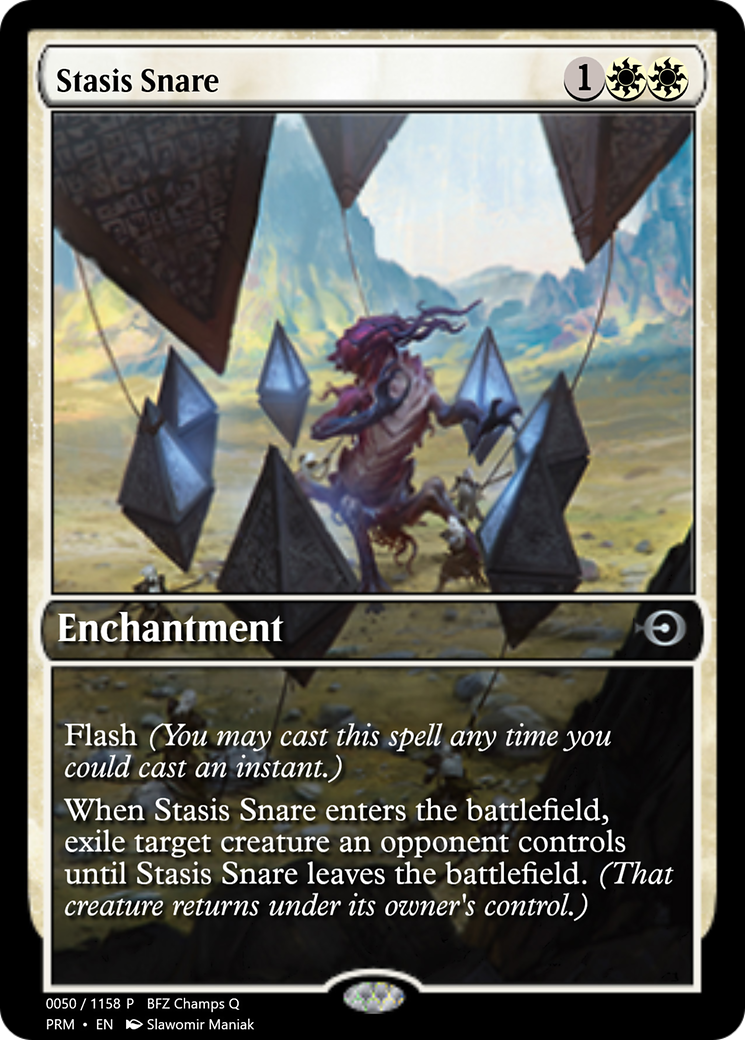 Stasis Snare (PRM-58275) - Magic Online Promos Foil