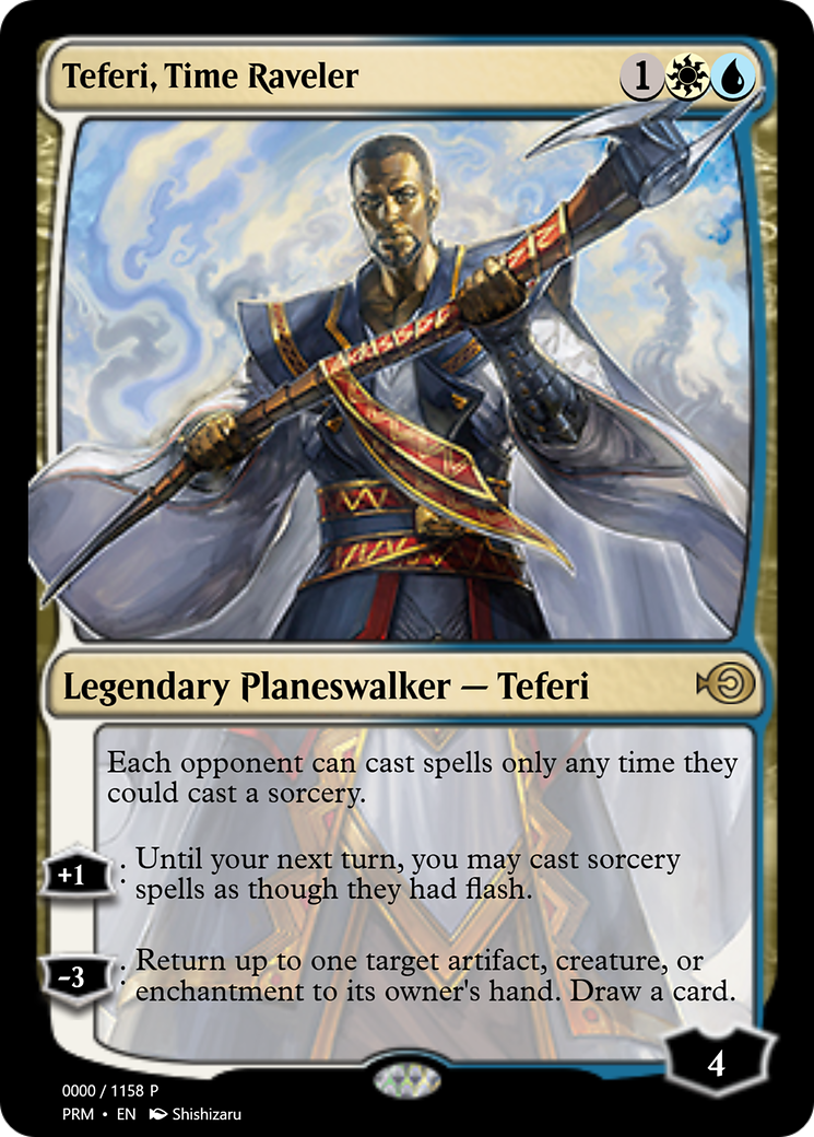 Teferi, Time Raveler (PRM-72233) - Magic Online Promos
