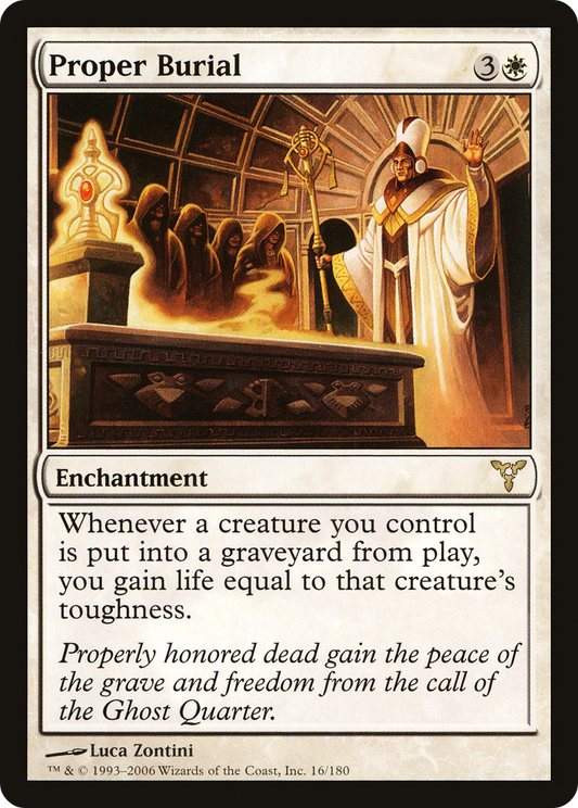 Proper Burial (DIS-016) - Dissension Foil