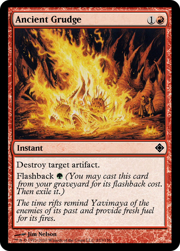 Ancient Grudge (TD0-A53) - Magic Online Theme Decks