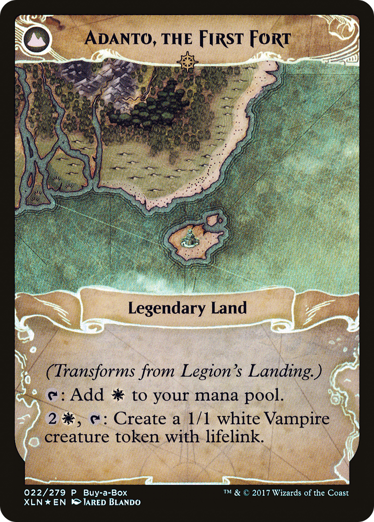 Legion's Landing // Adanto, the First Fort (BABP-022) - XLN Treasure Chest: (compasslanddfc) Foil