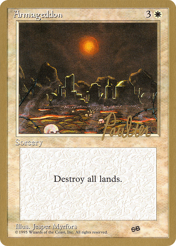 Armageddon (WCD-PP5SB) - Pro Tour Collector Set