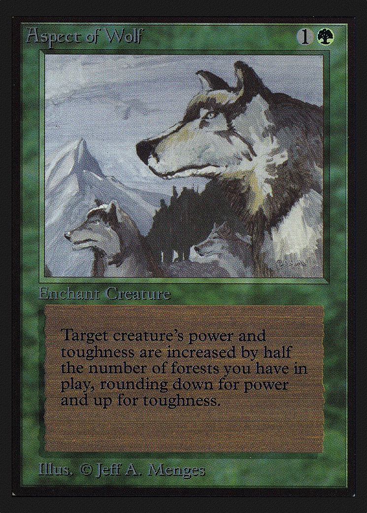 Aspect of Wolf (IED-185) - Intl. Collectors' Edition