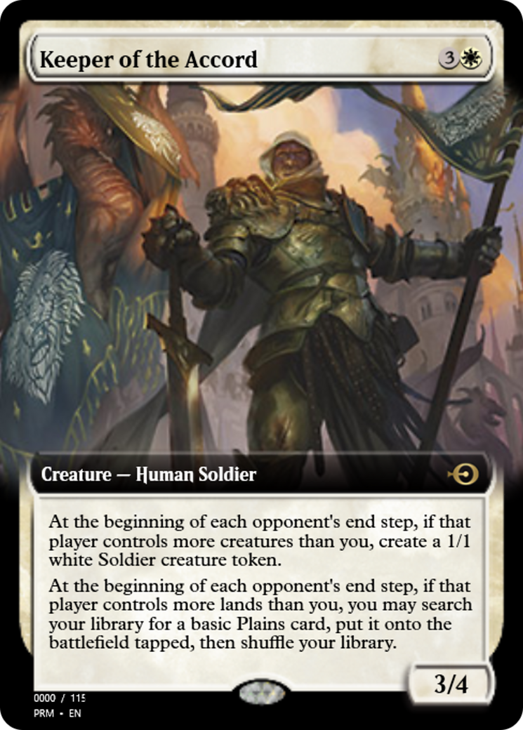 Keeper of the Accord (PRM-86016) - Magic Online Promos
