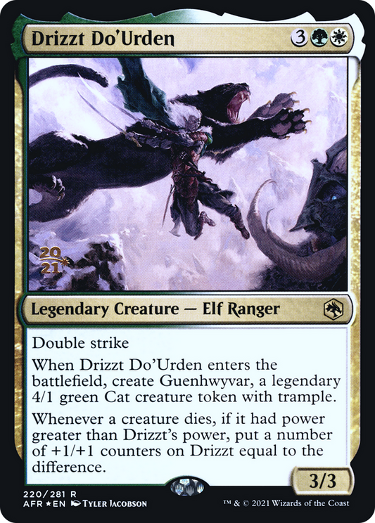 Drizzt Do'Urden (PRE-220S) - Adventures in the Forgotten Realms Promos Foil
