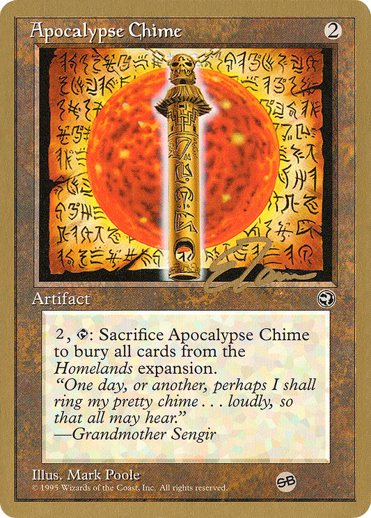 Apocalypse Chime (WCD-ET101SB) - Pro Tour Collector Set