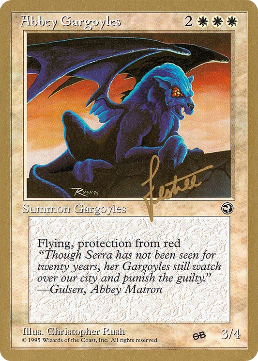Abbey Gargoyles (WCD-BL1SB) - Pro Tour Collector Set